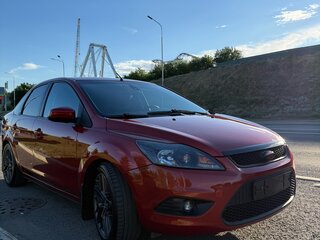 2008 Ford Focus II Рестайлинг, красный, 745000 рублей, вид 4