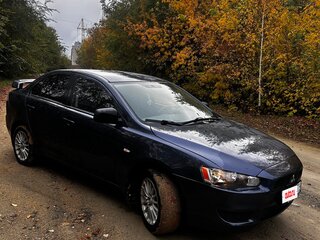 2010 Mitsubishi Lancer X, синий, 530000 рублей, вид 2