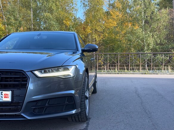 2017 Audi A6 IV (C7) Рестайлинг, серый, 2990000 рублей - вид 16
