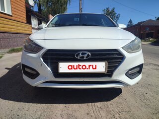 2017 Hyundai Solaris II, белый, 1150000 рублей, вид 1