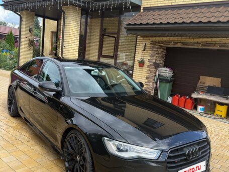 2017 Audi A6 IV (C7) Рестайлинг, чёрный, 2000000 рублей, вид 1
