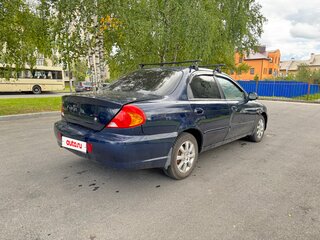 2008 Kia Spectra I Рестайлинг 2, синий, 210000 рублей, вид 5