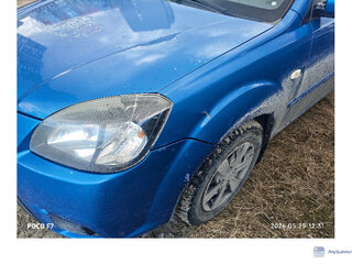 2011 Kia Rio II Рестайлинг, синий, 315000 рублей, вид 3
