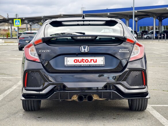 2019 Honda Civic X, чёрный, 2325000 рублей - вид 8
