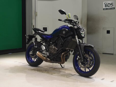 2017 Yamaha MT-07 (FZ-07), синий, 720000 рублей, вид 1