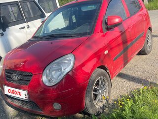 2008 Kia Picanto I Рестайлинг, красный, 370000 рублей, вид 2