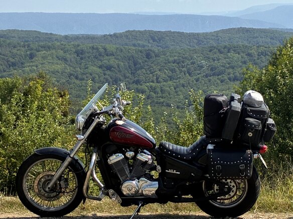 1995 Honda Steed 400, чёрный, 270000 рублей - вид 11