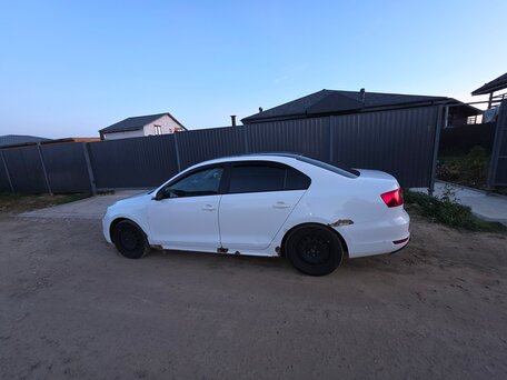 2014 Volkswagen Jetta VI Рестайлинг, белый, вид 4