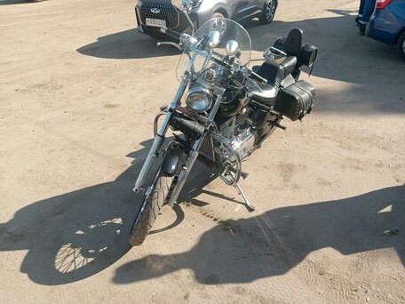 1995 Kawasaki VN400 Vulcan, чёрный, 350000 рублей, вид 2