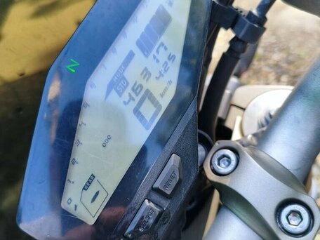2014 Yamaha MT-09 (FZ-09), пурпурный, 650000 рублей, вид 2