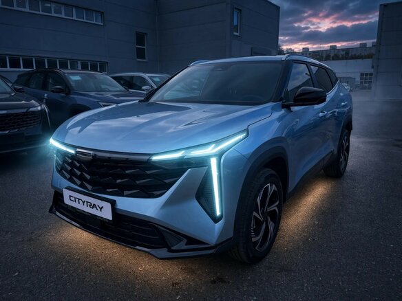 2026 Geely Cityray, голубой, 2954990 рублей