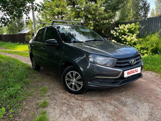 2020 Lada (ВАЗ) Granta I Рестайлинг, серый, 635000 рублей, вид 3