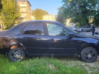2016 Lada (ВАЗ) Granta I, чёрный, 430000 рублей, вид 4