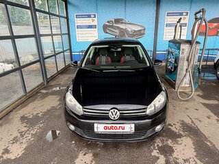 2012 Volkswagen Golf VI, чёрный, 840000 рублей, вид 3
