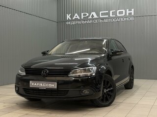 2012 Volkswagen Jetta VI, чёрный, 1089000 рублей, вид 1