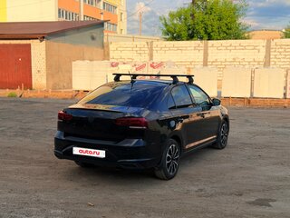 2020 Volkswagen Polo VI, чёрный, 1830000 рублей, вид 4