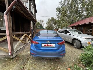 2019 Hyundai Solaris II, синий, 900000 рублей, вид 3
