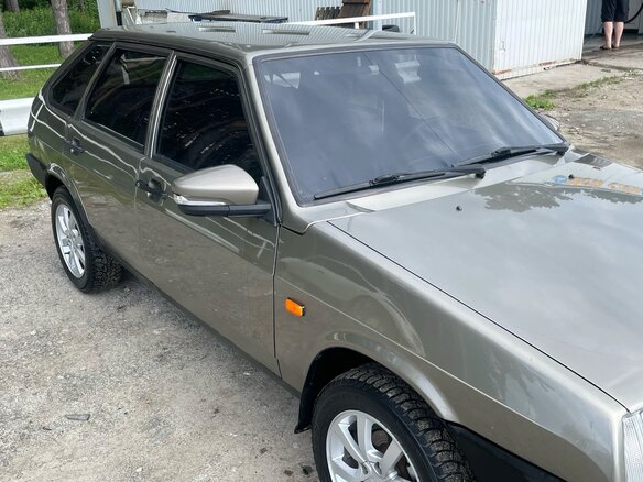 1999 Lada (ВАЗ) 2109, серый - вид 13