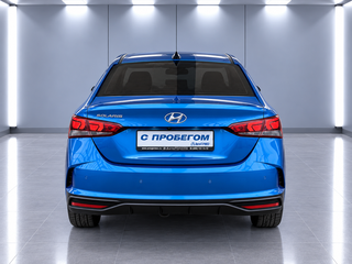 2020 Hyundai Solaris II Рестайлинг, синий, 1540000 рублей, вид 3