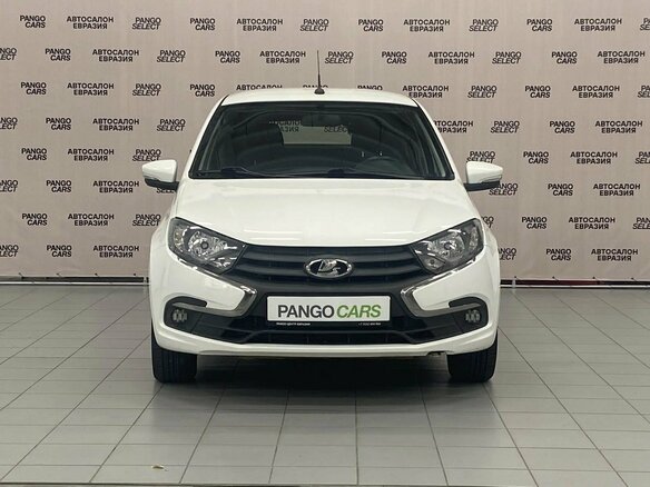 2021 Lada (ВАЗ) Granta I Рестайлинг, белый, 830000 рублей - вид 1
