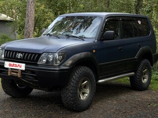 1998 Toyota Land Cruiser Prado 90 Series, синий, 1500000 рублей, вид 4