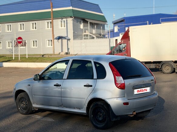 2012 Lada (ВАЗ) Kalina I, серебристый, 140000 рублей - вид 4