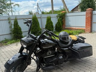 2014 Harley-Davidson Road King, чёрный, 1490000 рублей, вид 3