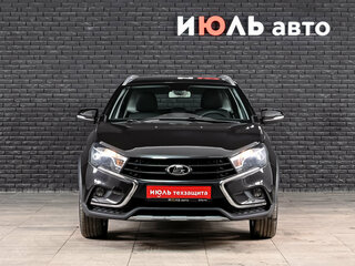 2018 Lada (ВАЗ) Vesta SW Cross I, чёрный, 1020000 рублей, вид 2