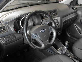 2016 Kia Rio III Рестайлинг, голубой, 924854 рублей, вид 5
