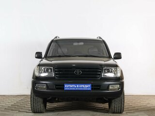 2003 Toyota Land Cruiser 100 Series Рестайлинг 1, чёрный, 1979000 рублей, вид 2