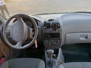 2009 Hyundai Accent ТагАЗ II, серебристый, 450000 рублей, вид 4