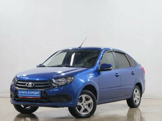 2022 Lada (ВАЗ) Granta I Рестайлинг, синий, 879000 рублей, вид 3
