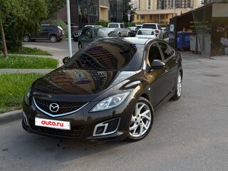 2008 Mazda 6 II (GH), чёрный, 650000 рублей, вид 3