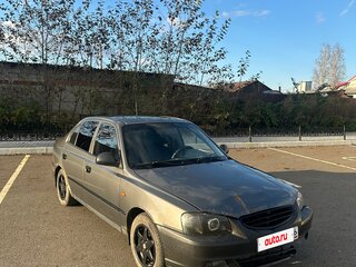 2005 Hyundai Accent ТагАЗ II, серый, 220000 рублей, вид 5