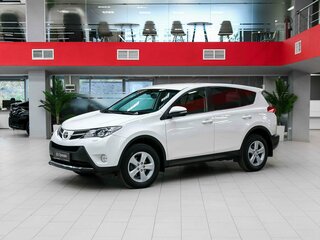 2013 Toyota RAV4 IV (XA40), белый, 1790000 рублей, вид 1