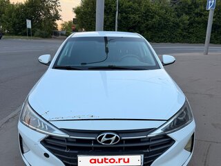 2019 Hyundai Elantra VI (AD) Рестайлинг, белый, 780000 рублей, вид 2