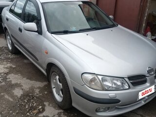 2001 Nissan Almera II (N16), серебристый, 450000 рублей, вид 1