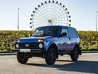 2017 Lada (ВАЗ) 2121 (4x4) I Рестайлинг, синий, 600000 рублей, вид 1