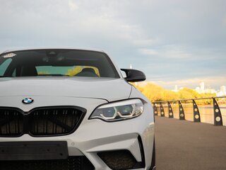 2020 BMW M2 Competition F87 Рестайлинг, серебристый, 4450000 рублей, вид 3
