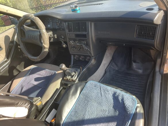 1989 Audi 80 IV (B3), фиолетовый, 200000 рублей - вид 5