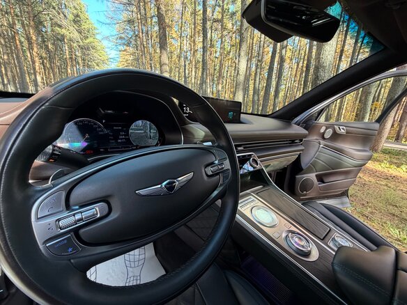 2020 Genesis GV80 I, чёрный, 5850000 рублей - вид 35