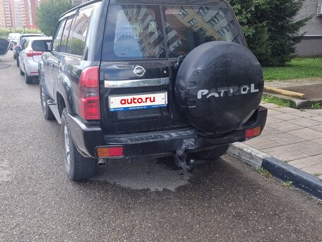 2008 Nissan Patrol V (Y61) Рестайлинг, чёрный, 2300000 рублей, вид 3
