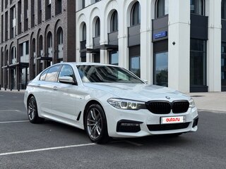 2018 BMW 5 серии 520d xDrive VII (G30/G31/G38), белый, 2850000 рублей, вид 1