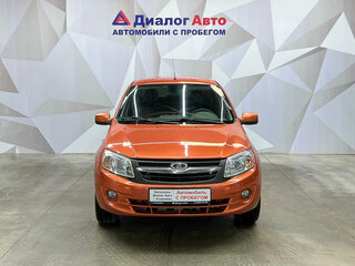 2014 Lada (ВАЗ) Granta I, оранжевый, 399000 рублей, вид 2