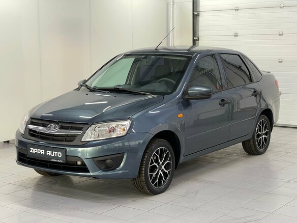 2015 Lada (ВАЗ) Granta I, серый, 469000 рублей - вид 2