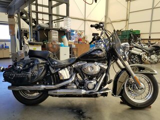 2013 Harley-Davidson Heritage Classic, чёрный, 777000 рублей, вид 2