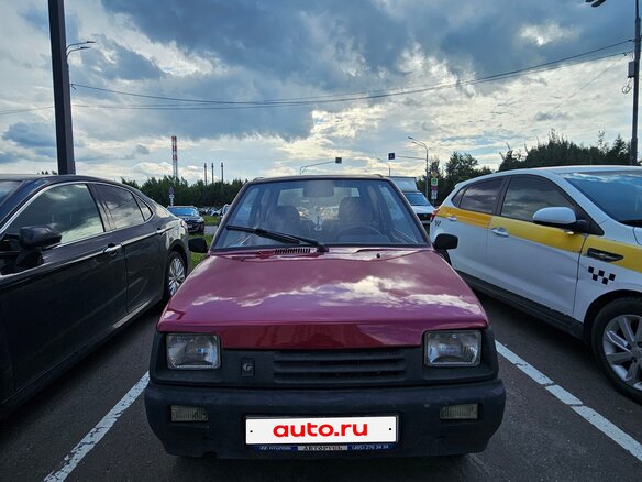 2002 Lada (ВАЗ) 1111 Ока КамАЗ, пурпурный - вид 1