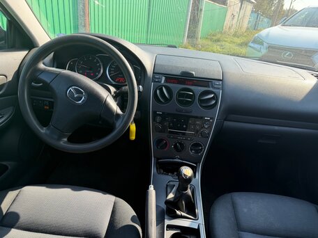 2007 Mazda 6 I (GG) Рестайлинг, серый, 675000 рублей, вид 3