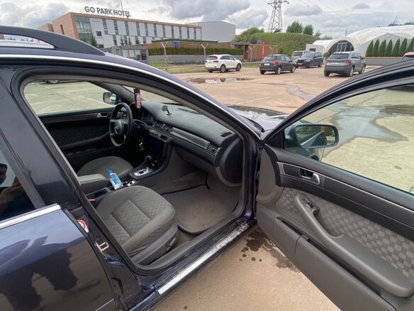 2002 Audi A6 II (C5) Рестайлинг, синий - вид 10