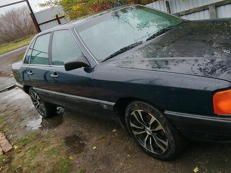 1985 Audi 100 III (C3), синий, 450000 рублей, вид 3